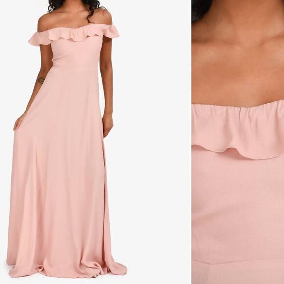 Reformation Dresses & Skirts - Reformation Verbena Maxi Dress Blush Pink Size 2P NWT